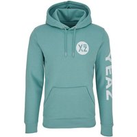 YEAZ Herren Kapuzensweat CUSHY, Größe XS in Grün