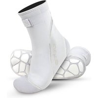 YEAZ Herren Socken NEOSOCK HIGH PRO, Größe XS in Weiß