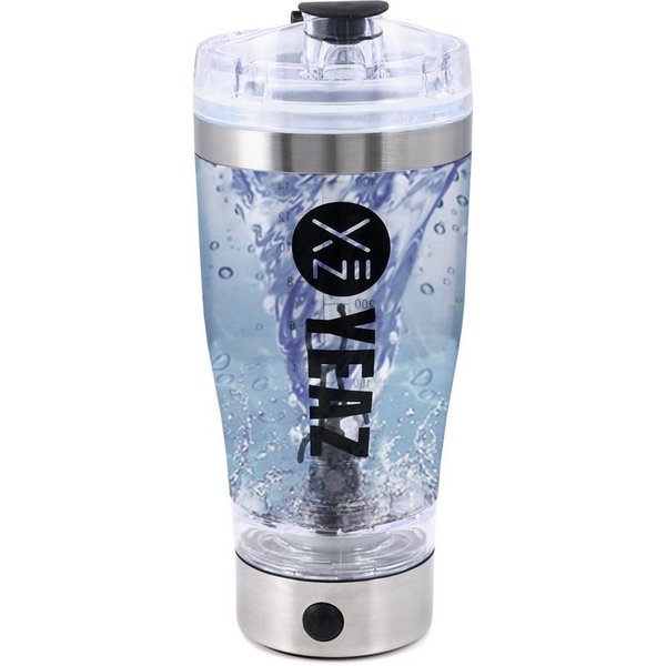YEAZ Protein Shaker CYCLONE Elektrischer Mixer USB 450ml, Kunststoff, USB Mixer