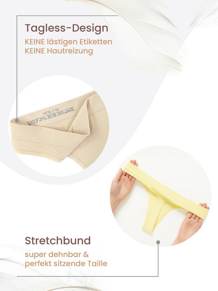 Yenita® String (6-St) aus weicher Microfaserqualität – Bild 3 von 5
