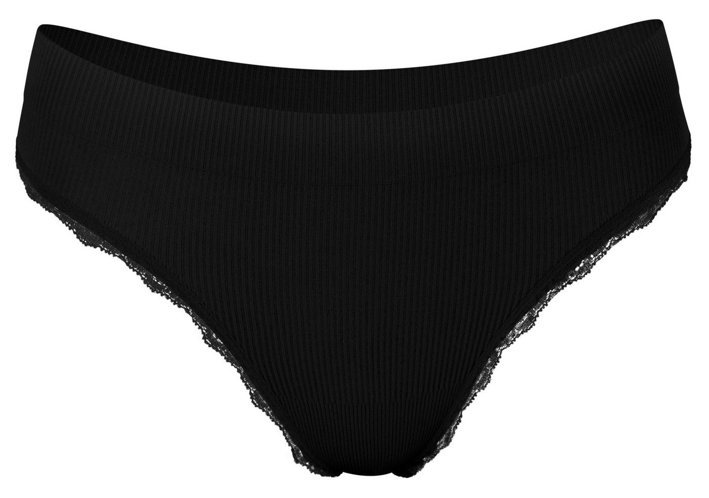 Yenita® String Ribbed Collection mit feiner Spitze – Bild 3 von 5