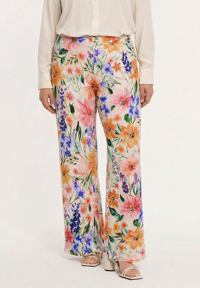 YOEK Bootcuthose Damen Hose mit Druck – Bild 3 von 5