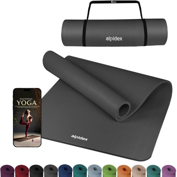 ALPIDEX Yogamatte ALPIDEX Yogamatte Extra Dick 1,5 cm