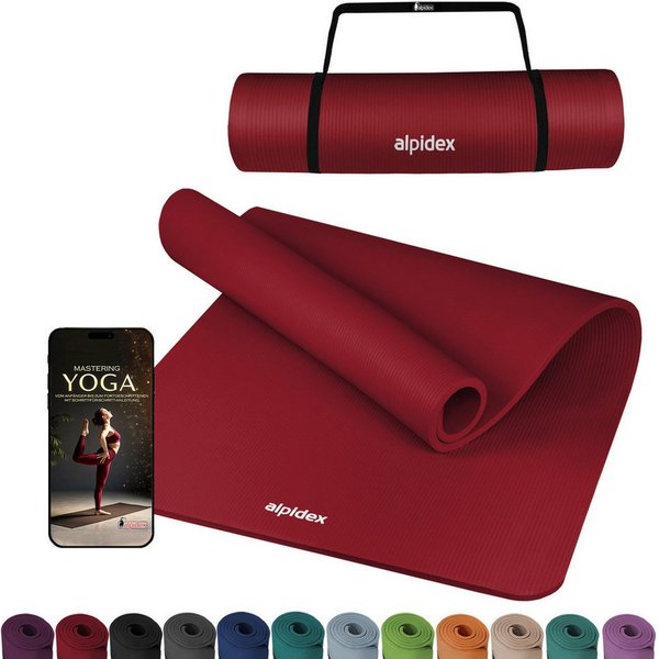 ALPIDEX Yogamatte ALPIDEX Yogamatte Extra Dick 1,5 cm