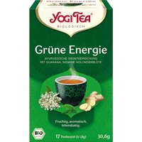 YOGI TEA Bio-Grüntee "Grüne Energie", 30,6 g