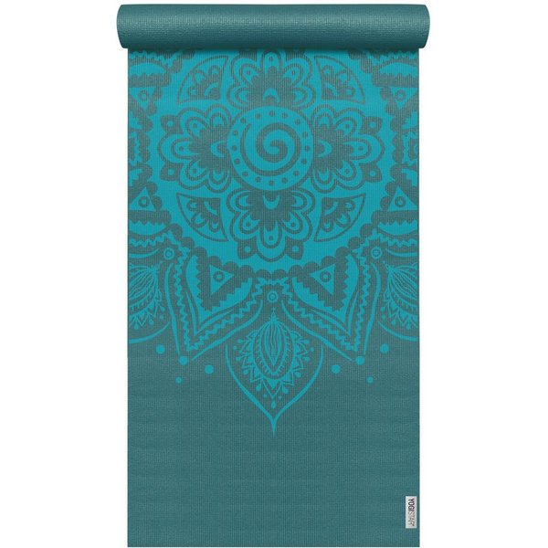 Yogistar Yogamatte Yogamatte yogimat® basic - art collection - spiral mandala (Standard, 1-St., Standard), Spiral-Mandala: Symbol für schöpferische Kraft, schön