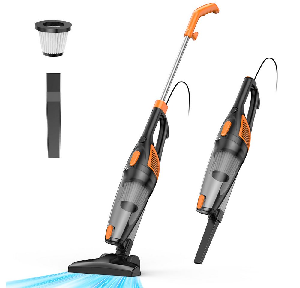 Yoimoimo Akku-Hand-und Stielstaubsauger Hand-und Stielstaubsauger Staubsauger mit Kabel 4 in 1 – Bild 2 von 5