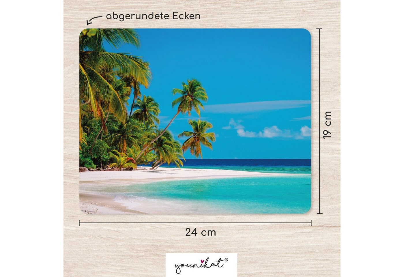 younikat Mauspad Mauspads mit Urlaubsmotiven – Bild 2 von 5