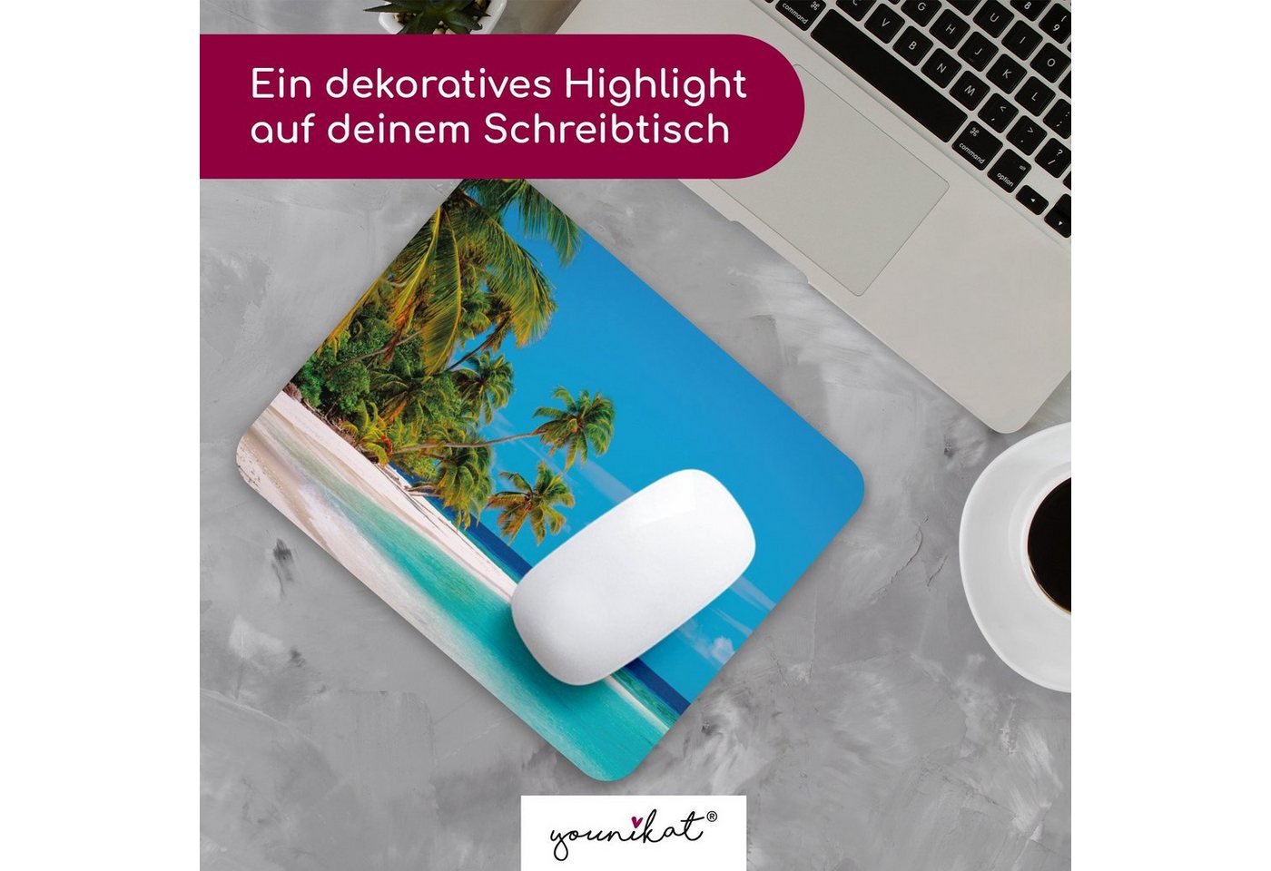younikat Mauspad Mauspads mit Urlaubsmotiven – Bild 5 von 5