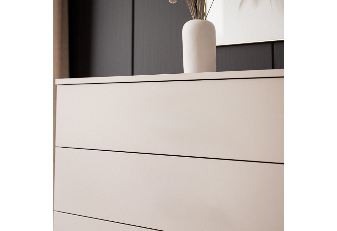 yourhouse24 Kommode LUNA II Sideboard 1D4S mit LED Beleuchtung – Bild 5 von 5
