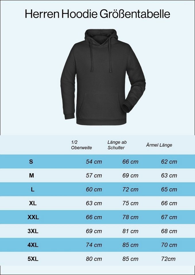 Youth Designz Kapuzenpullover Bevor Du Fragst, Nein Herren Hoodie Pullover mit lustigem Frontprint – Bild 2 von 3