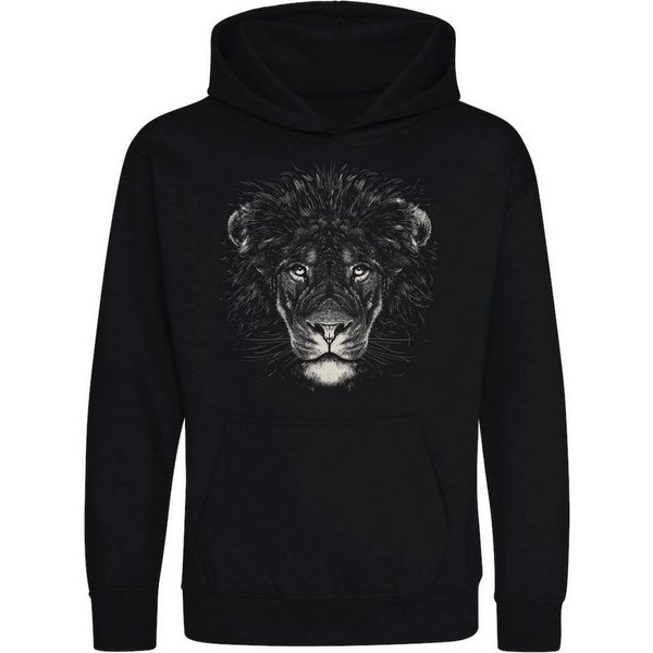 Youth Designz Kapuzenpullover Löwe Kinder Hoodie Pullover mit modischem Print
