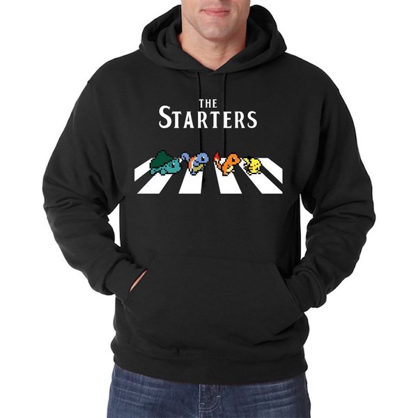 Youth Designz Kapuzenpullover Starters Herren Hoodie Pullover mit trendigem Anime Frontmotiv