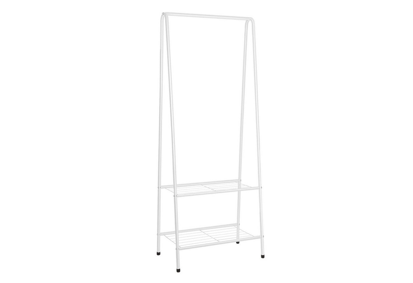 Youyijia Kleiderständer Clothes Rack,Ideal for Bedroom,White – Bild 4 von 5