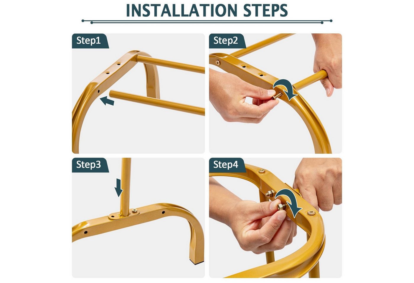 Youyijia TV-Rack Clothes Rail, Stable Freestanding Hanger, Drying Rack – Bild 5 von 5