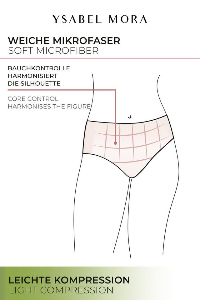 YSABEL MORA Shapingslip (2er Pack) elastisch, Mesh, mittlerer Form-Effekt, Tüll – Bild 5 von 5