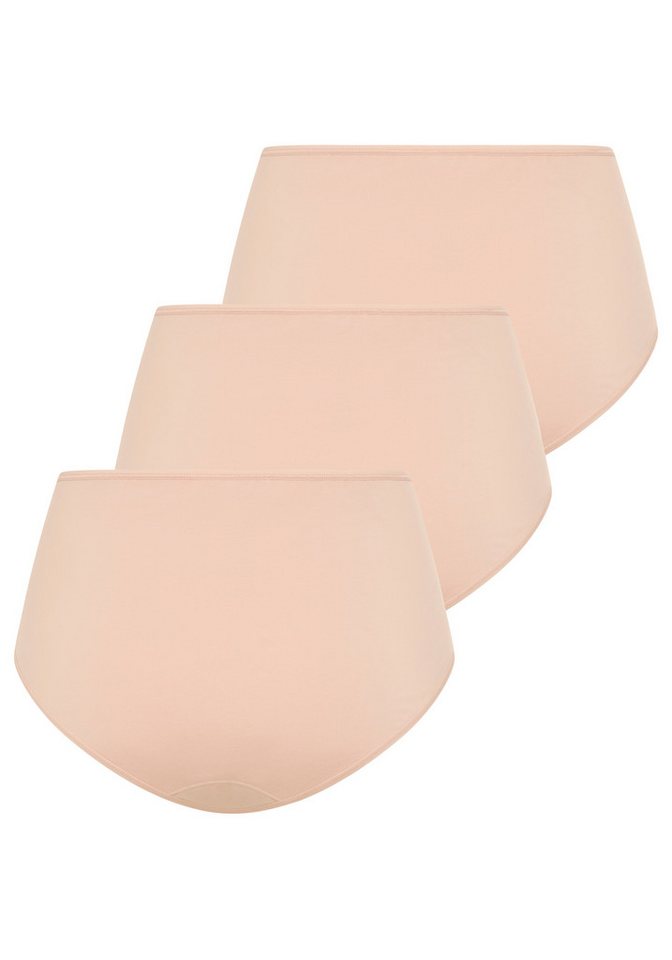 YSABEL MORA Taillenslip (3er Pack) Spitze, elastisch, weich, formend, Baumwollmix – Bild 5 von 5