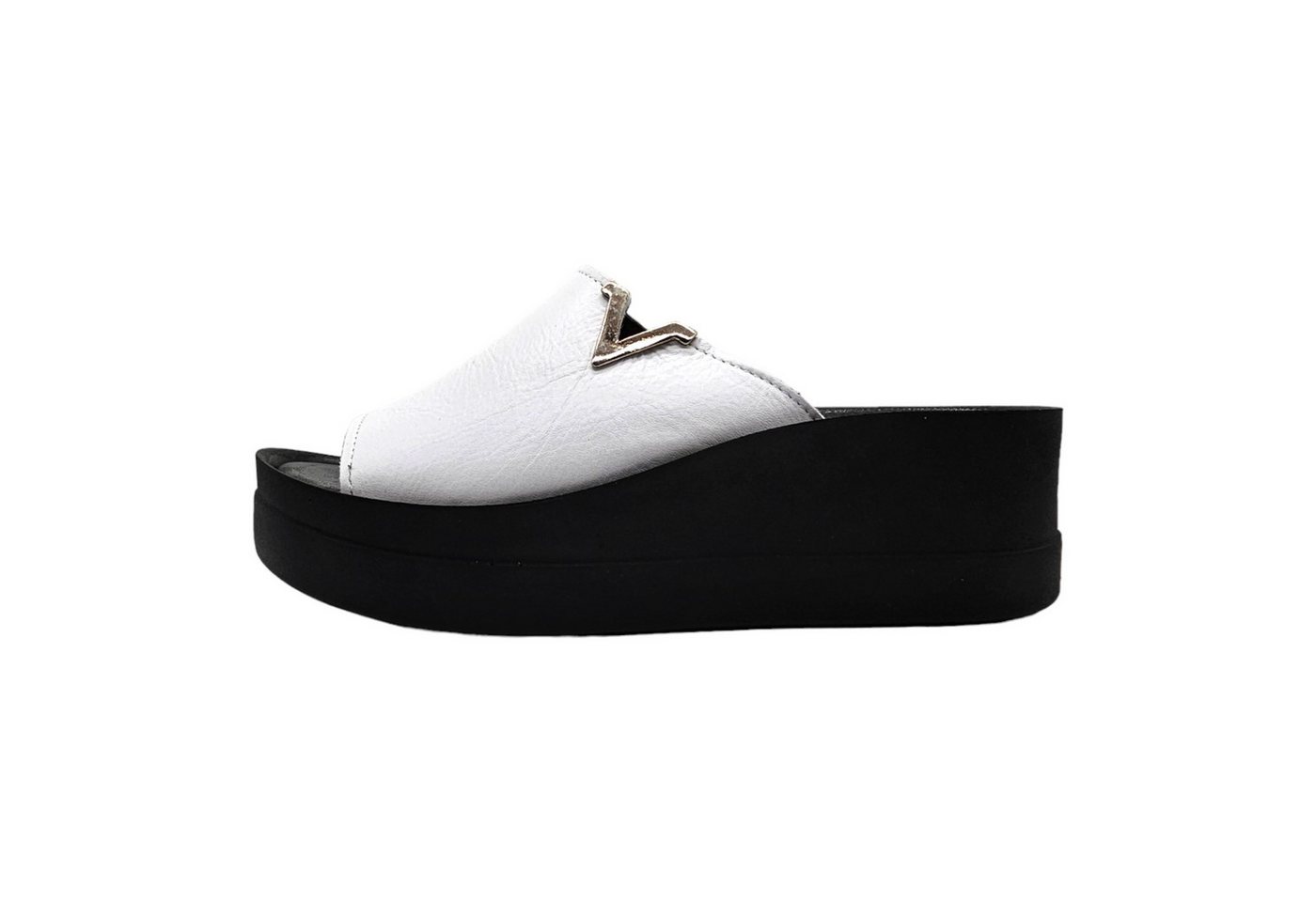 Yu&Luk Pantolette Sommerschuh, Schlappen, Plateau, Sandale – Bild 2 von 5