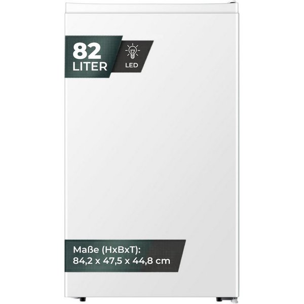 YUNA Kühlschrank Sinaida E, 84 cm hoch, 47.5 cm breit