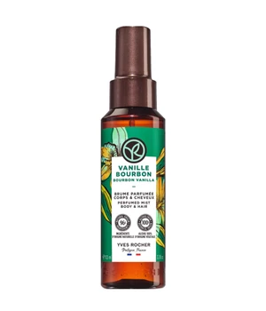 Yves Rocher Bourbon-Vanille Parfümiertes Duftspray Körper & Haare Perfume Mist Körperspray · 100 ml