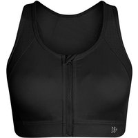 YVETTE Damen BH Sport Bra Romy, Größe XXL+ in Schwarz