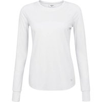 YVETTE Damen Shirt Longsleeve Katy, Größe S in Weiß