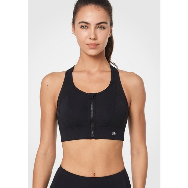 Yvette Sport-BH mit Vorderverschluss, Starker halt, Mesh Ringerrücken,Gepolstert E100085A