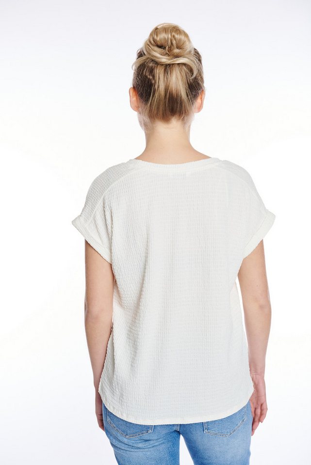 ZABAIONE Kurzarmshirt Al44legra Crinkle-Ware – Bild 2 von 5