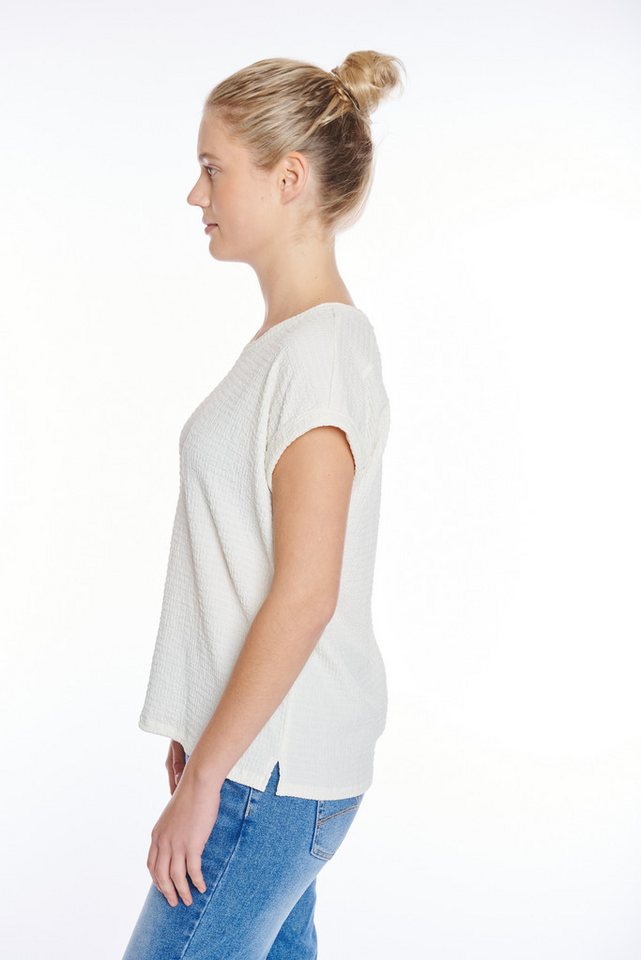ZABAIONE Kurzarmshirt Al44legra Crinkle-Ware – Bild 3 von 5