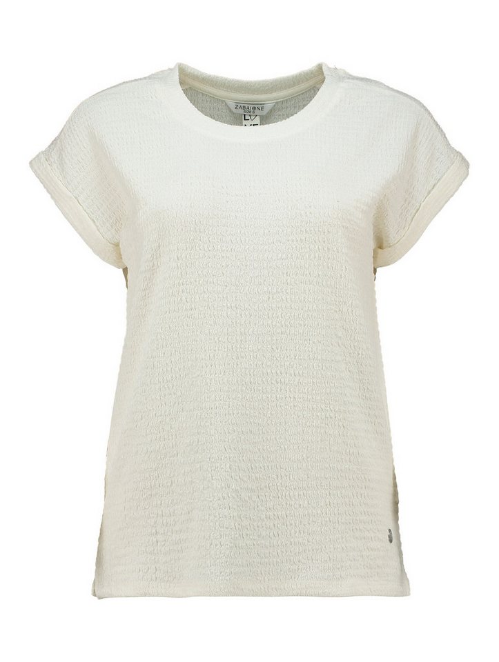 ZABAIONE Kurzarmshirt Al44legra Crinkle-Ware – Bild 4 von 5
