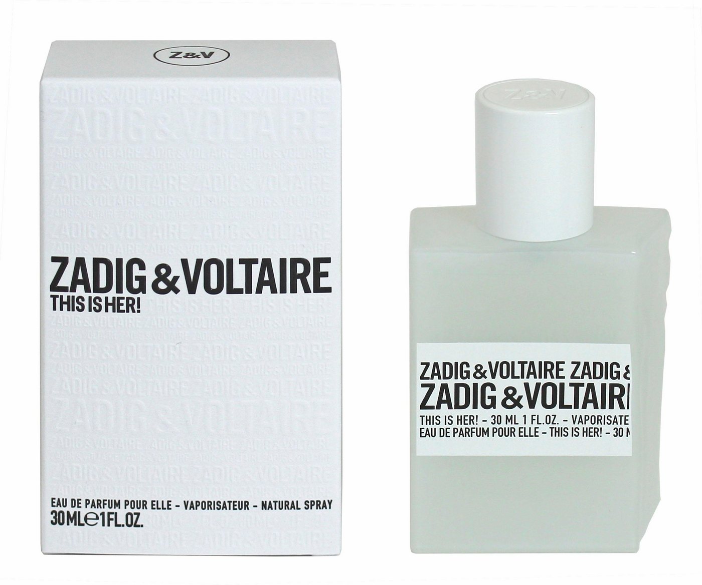ZADIG & VOLTAIRE Eau de Parfum This Is Her, Glasflakon, Parfüm EDP, Damenduft – Bild 2 von 3