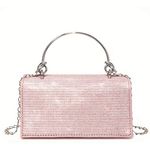 Zaewry Abendtasche Damen Glitzer-Abendtasche, Pailletten-Handtasche, Damen Schultertasche mit Kette, Stylische Abendtasche