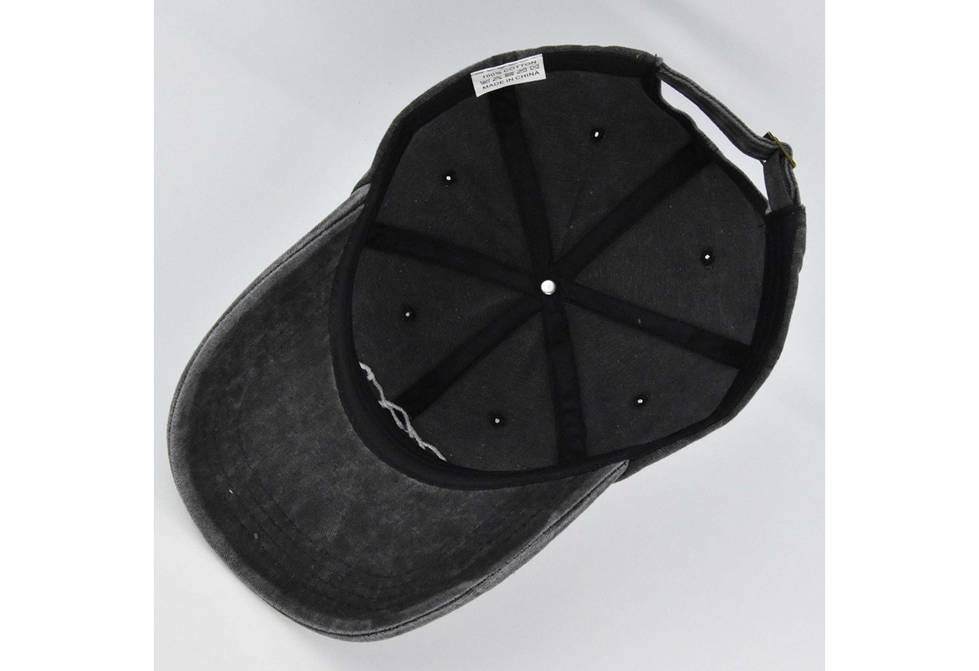 Zaewry Baseball Cap Baseballkappe Klassische Verstellbare Planit-Mütze – Bild 5 von 5