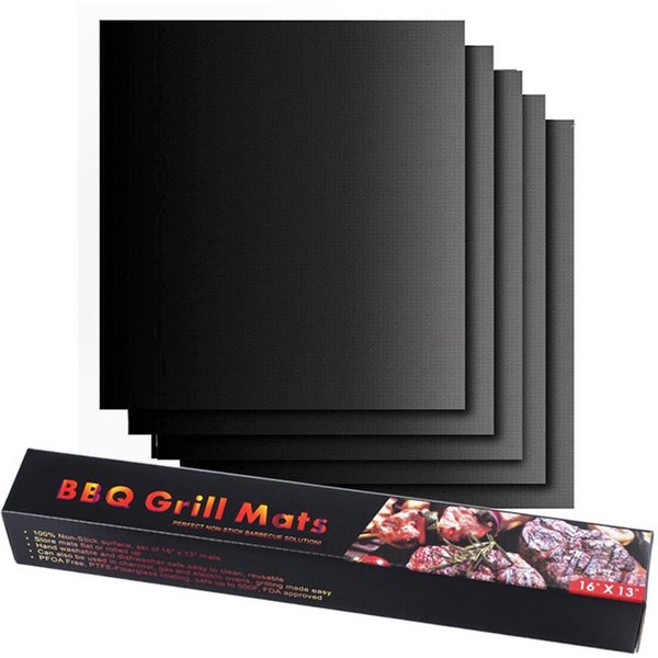Zaewry Grillplatte BBQ Grillmatte, Gasgril Backpapier Backmatten (2-St), zum Grillen von Fleisch, Gemüse, Kochen, Backen, Grillen und Backen