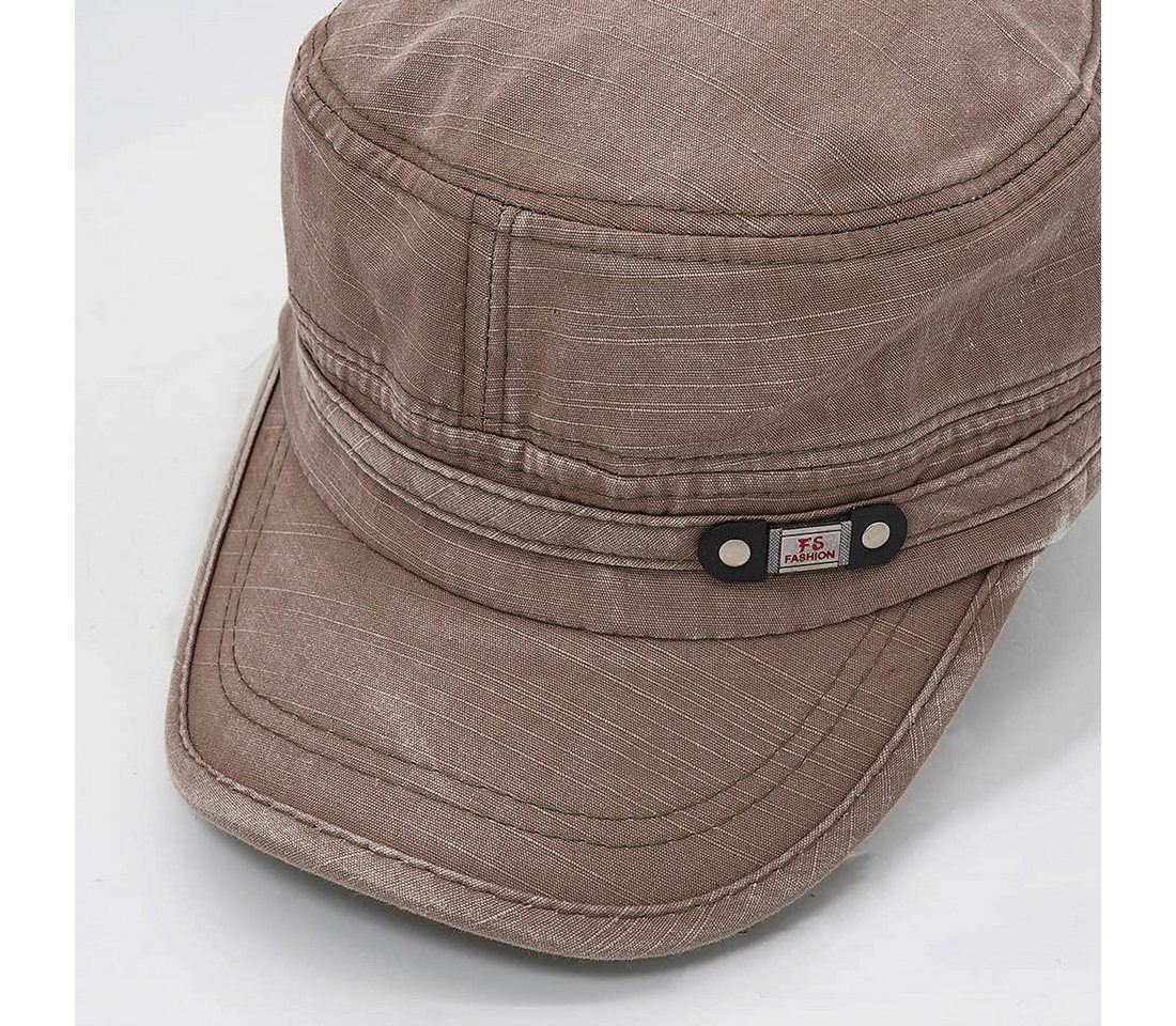 Zaewry Schirmmütze Unisex, verstellbare flache Kappe, Outdoorhut Newsboy Gatsby Cap Kappe / Mütze / Hut – Bild 4 von 5
