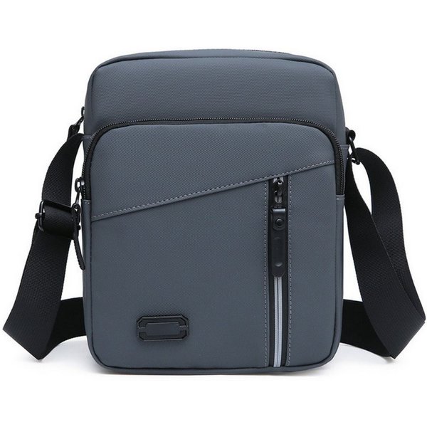 Zaewry Schultertasche Oxford Herren Tasche,Umhängetasche, Herrentasche Zum Umhängen (Verstellbarer Schultergurt Wasserdichtes Mit reflektierenden Streif), Cross