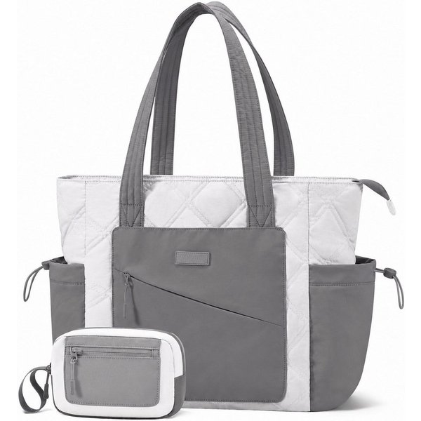 Zaewry Umhängetasche Shopper Tasche Damen Groß, Arbeitstasche Leicht Handtasche, Laptoptasche Schultasche, Bürotasche Lehrertasche