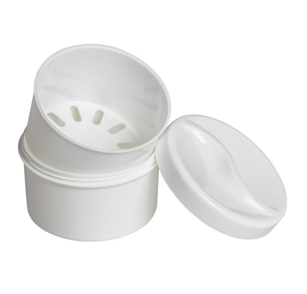 DocMed Zahndose DocMed Zahnprothesendose (Packung, 1 St., 1-tlg Prothesendose, Bruchsichere Zahndose), Autoklavierbare Prothesendose – Bild 4 von 4
