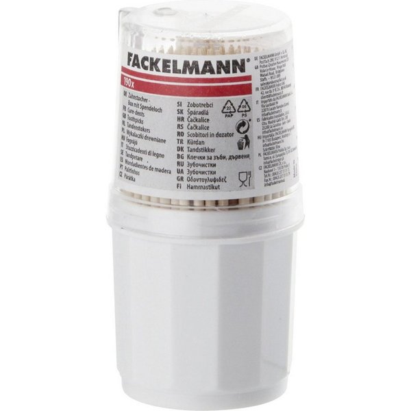 FACKELMANN Zahnstocherspender Fackelmann Zahnstocher 7 cm, 190 Stück