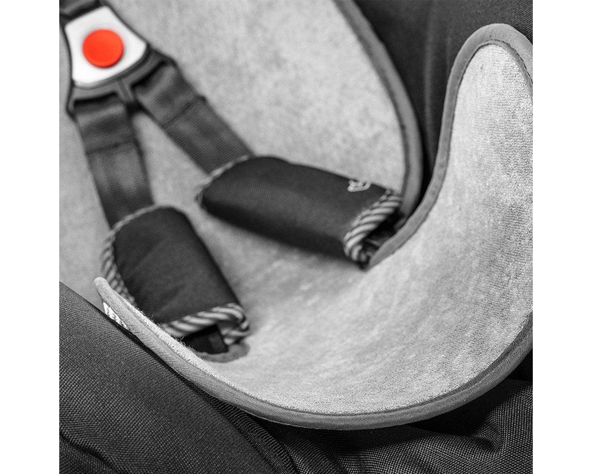 Zamboo Autokindersitz Cool & Dry - Grau, Sitzauflage für Babyschale Maxi Cosi & ReboarderSommer Sitzeinlage – Bild 3 von 5