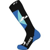 ZANIER Kinder ZNOWMAN SOCK, Größe M in Schwarz