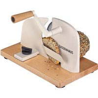Zassenhaus manuelle Brotschneidemaschine "PURE" mit Saugfüßen und Tischklemme