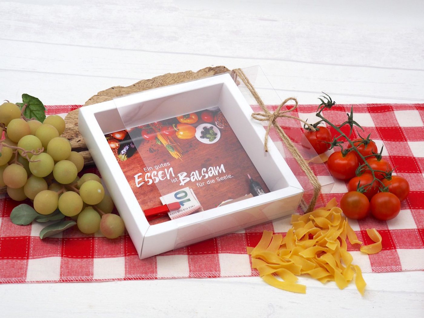 ZauberDeko Geschenkbox Geldgeschenk Essen Restaurant Essensgutschein Gutschein Geburtstag – Bild 3 von 5