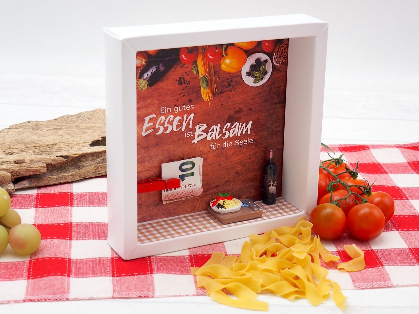 ZauberDeko Geschenkbox Geldgeschenk Essen Restaurant Essensgutschein Gutschein Geburtstag – Bild 4 von 5