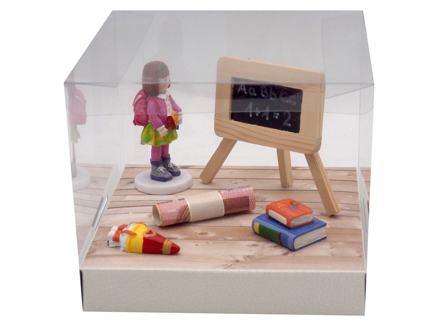 ZauberDeko Geschenkbox Geldgeschenk Geschenk Schulanfang Schule Einschulung Mädchen Schultüte – Bild 2 von 5