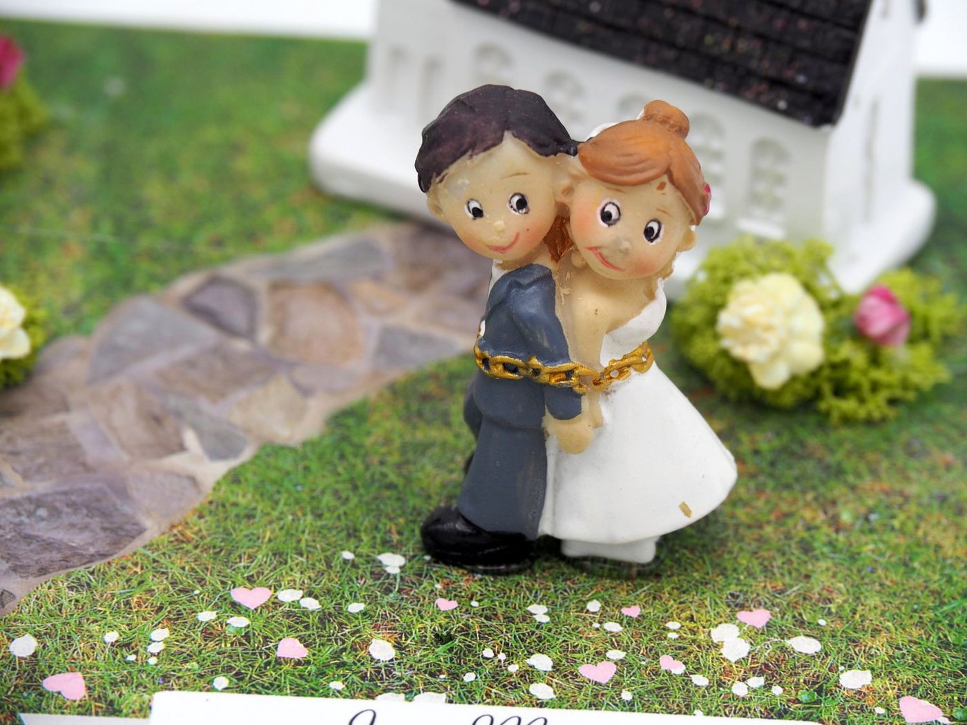 ZauberDeko Geschenkbox Geldgeschenk Verpackung Kirche Hochzeit Geschenk Just Married – Bild 3 von 5
