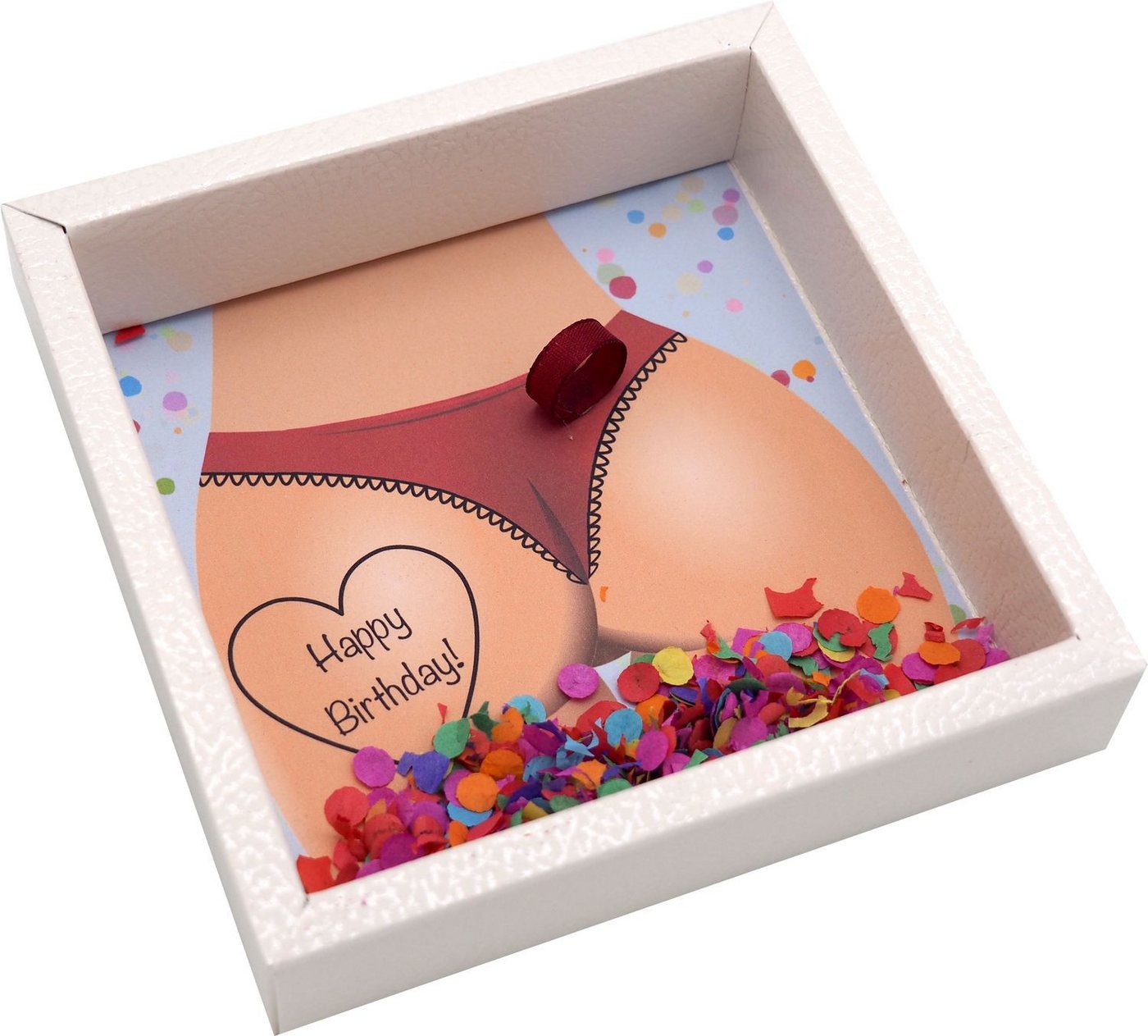 ZauberDeko Geschenkbox Geldgeschenk Verpackung Männer Geburtstag Mann Happy Birthday Konfetti – Bild 4 von 4