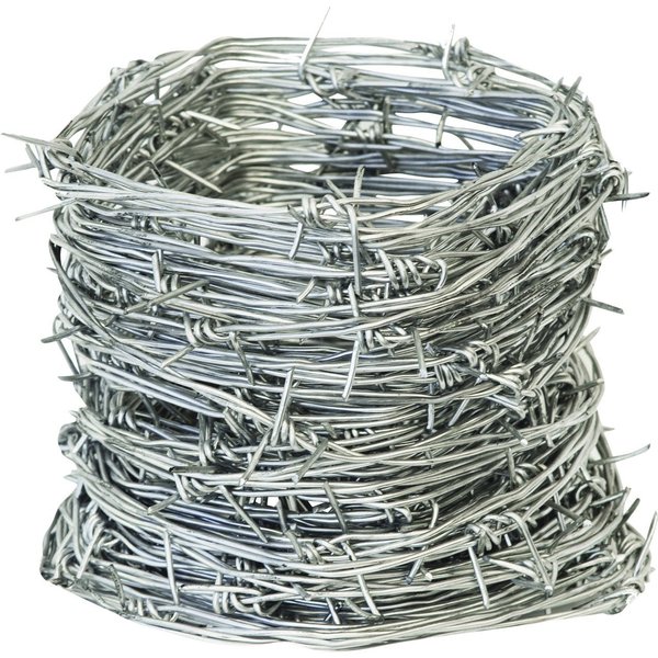 Floraworld Zaun-Eckverbinder Floraworld Stacheldraht 25 x 1,7 mm verzinkt
