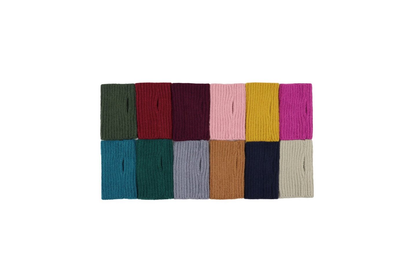 ZEBRO Strickhandschuhe Hand Stulpe – Bild 2 von 2