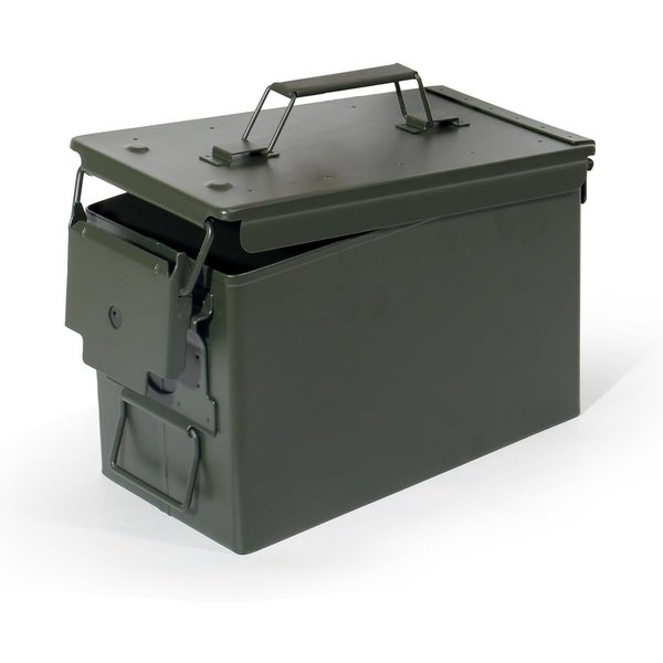 Zedelmaier Aufbewahrungsbox Munitionskiste, Ammo Box, Patronenbox, Aufbewahrungsbox für Lithiumbatterien, Munition